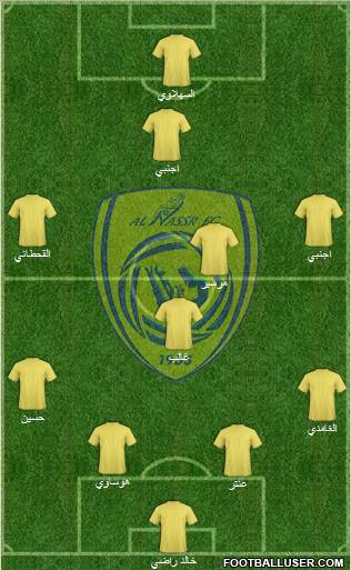 Al-Nassr (KSA) Formation 2011