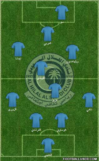 Al-Hilal (KSA) Formation 2011