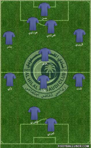 Al-Hilal (KSA) Formation 2011