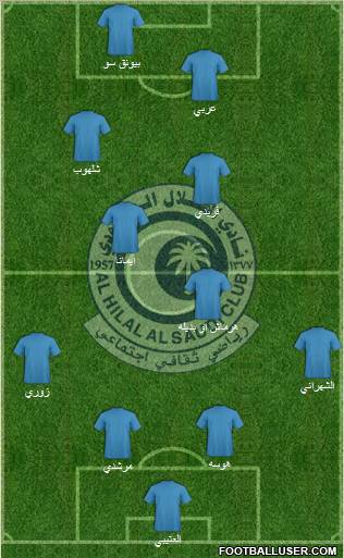 Al-Hilal (KSA) Formation 2011