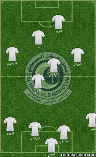 Al-Hilal (KSA) Formation 2011