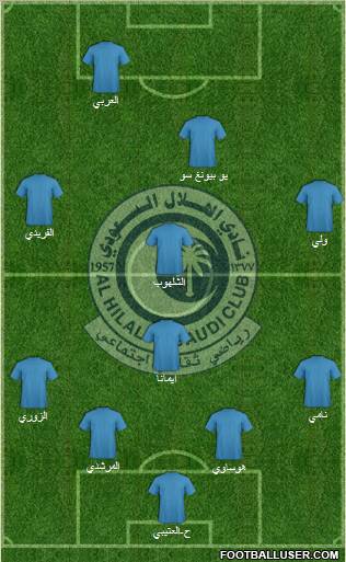 Al-Hilal (KSA) Formation 2011