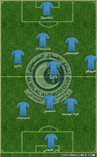 Al-Hilal (KSA) Formation 2011