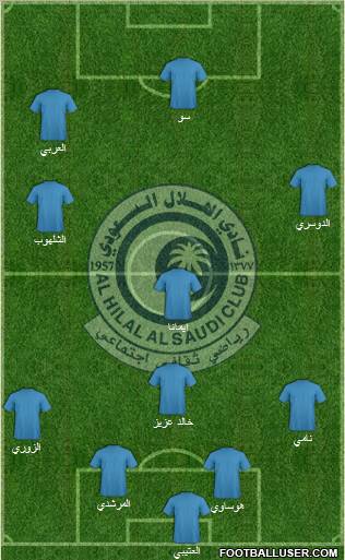 Al-Hilal (KSA) Formation 2011