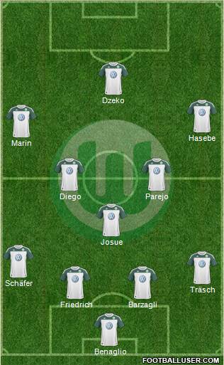 VfL Wolfsburg Formation 2011