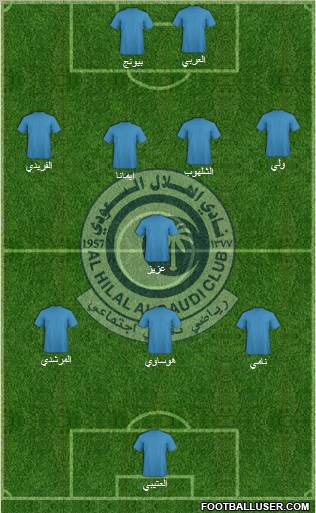 Al-Hilal (KSA) Formation 2011