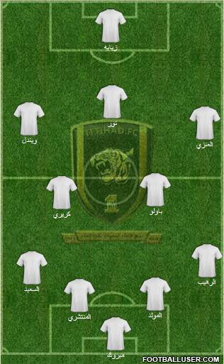 Al-Ittihad (KSA) Formation 2011