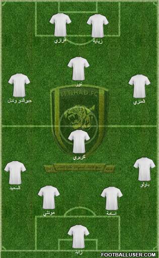 Al-Ittihad (KSA) Formation 2011