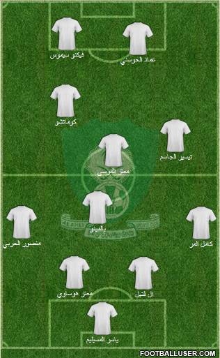 Al-Ahli (KSA) Formation 2011