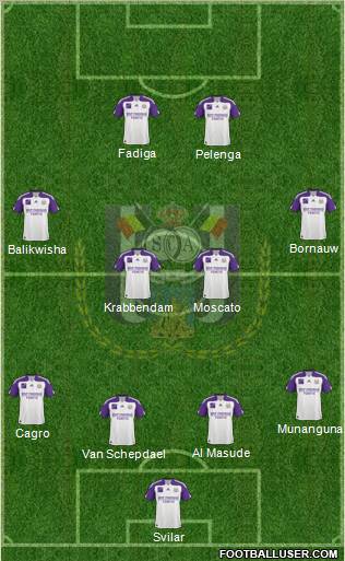 RSC Anderlecht Formation 2011