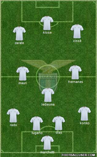 S.S. Lazio Formation 2011