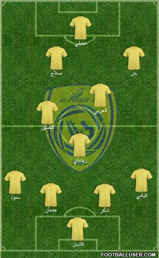 Al-Nassr (KSA) Formation 2011