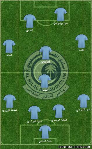 Al-Hilal (KSA) Formation 2011