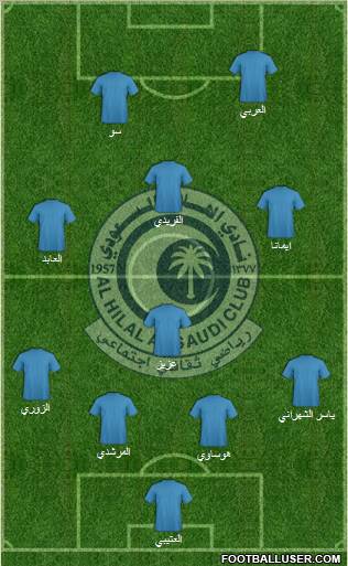 Al-Hilal (KSA) Formation 2011