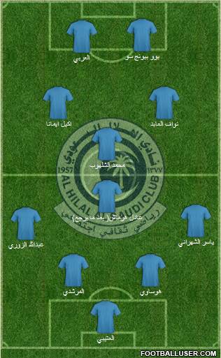 Al-Hilal (KSA) Formation 2011