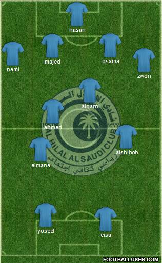 Al-Hilal (KSA) Formation 2011