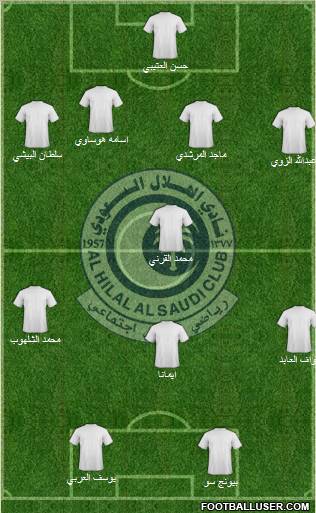 Al-Hilal (KSA) Formation 2011