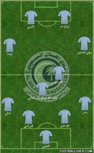 Al-Hilal (KSA) Formation 2011