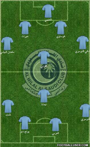 Al-Hilal (KSA) Formation 2011