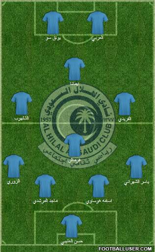 Al-Hilal (KSA) Formation 2011