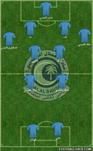 Al-Hilal (KSA) Formation 2011