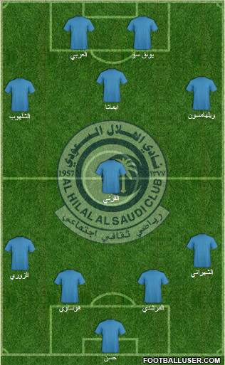 Al-Hilal (KSA) Formation 2011