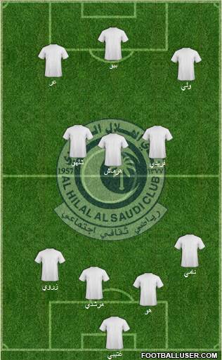 Al-Hilal (KSA) Formation 2011