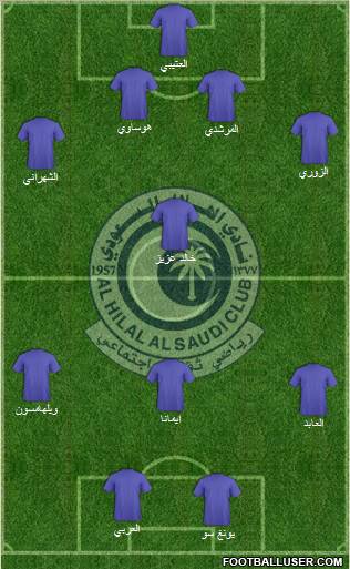 Al-Hilal (KSA) Formation 2011