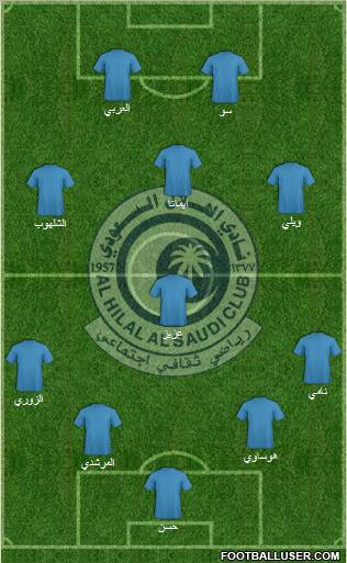 Al-Hilal (KSA) Formation 2011