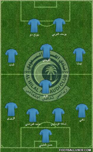 Al-Hilal (KSA) Formation 2011