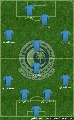 Al-Hilal (KSA) Formation 2011