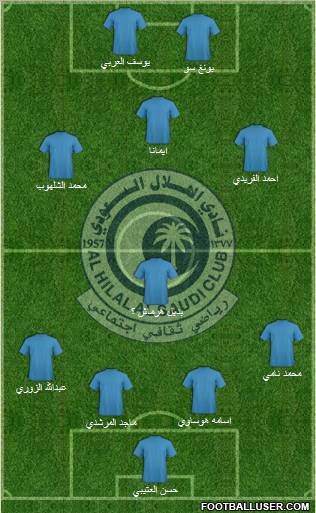 Al-Hilal (KSA) Formation 2011