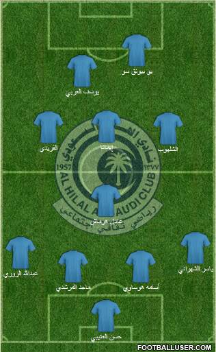 Al-Hilal (KSA) Formation 2011