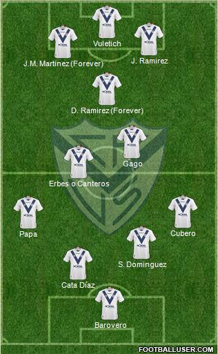 Vélez Sarsfield Formation 2011