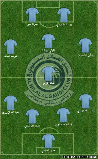 Al-Hilal (KSA) Formation 2011