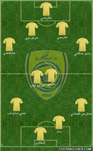 Al-Nassr (KSA) Formation 2011