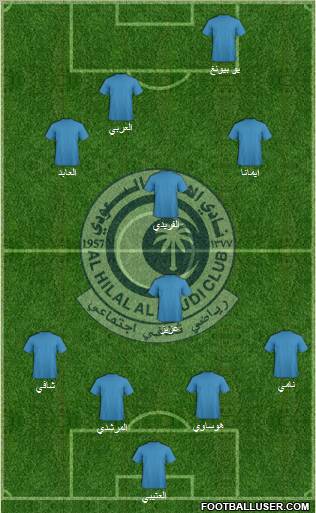 Al-Hilal (KSA) Formation 2011