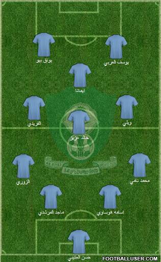 Al-Ahli (KSA) Formation 2011