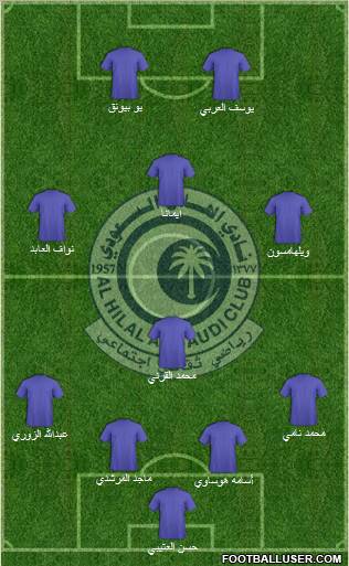 Al-Hilal (KSA) Formation 2011