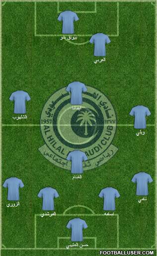 Al-Hilal (KSA) Formation 2011