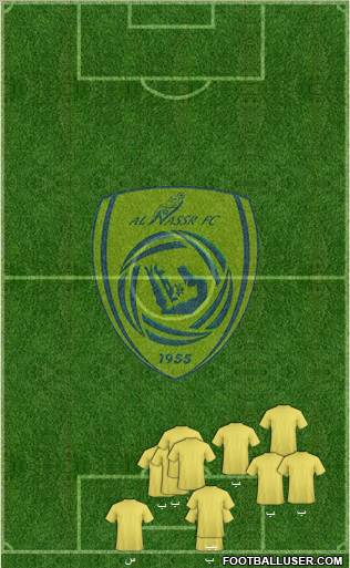 Al-Nassr (KSA) Formation 2011