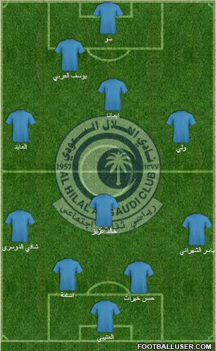 Al-Hilal (KSA) Formation 2011