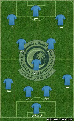 Al-Hilal (KSA) Formation 2011