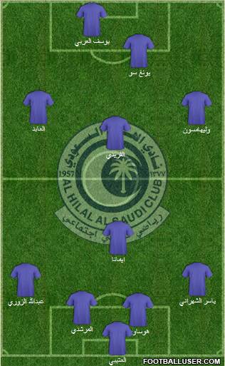 Al-Hilal (KSA) Formation 2011