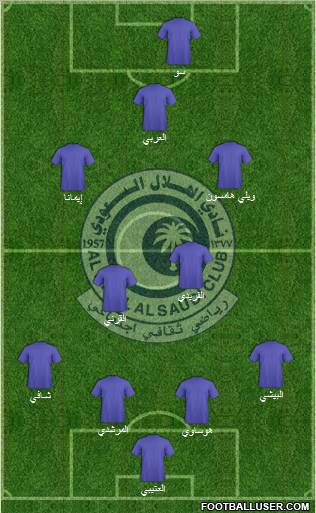 Al-Hilal (KSA) Formation 2011