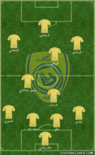 Al-Nassr (KSA) Formation 2011