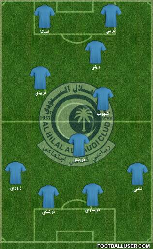 Al-Hilal (KSA) Formation 2011