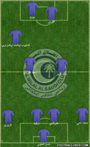 Al-Hilal (KSA) Formation 2011