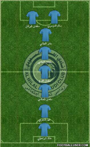 Al-Hilal (KSA) Formation 2011