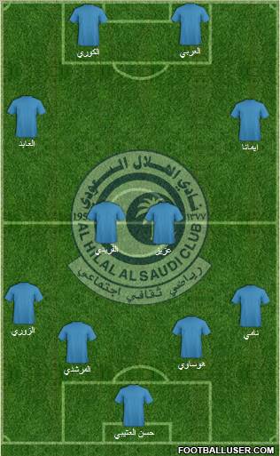 Al-Hilal (KSA) Formation 2011